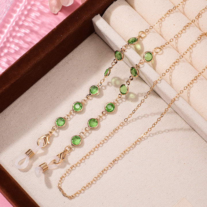 Artistic Beaded Eyewear Chain Stornfield