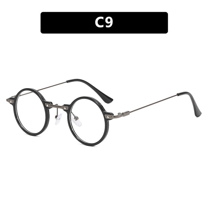 Women's fashionable round sunglasses with stylish metal frame and polarized lenses Stornfield