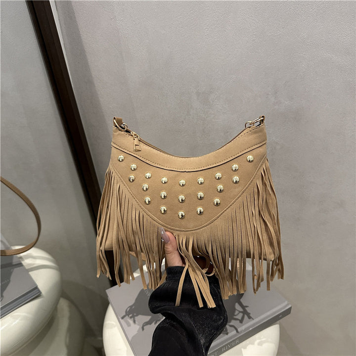 Bohemian Fringe Detail Crossbody Bag Stornfield