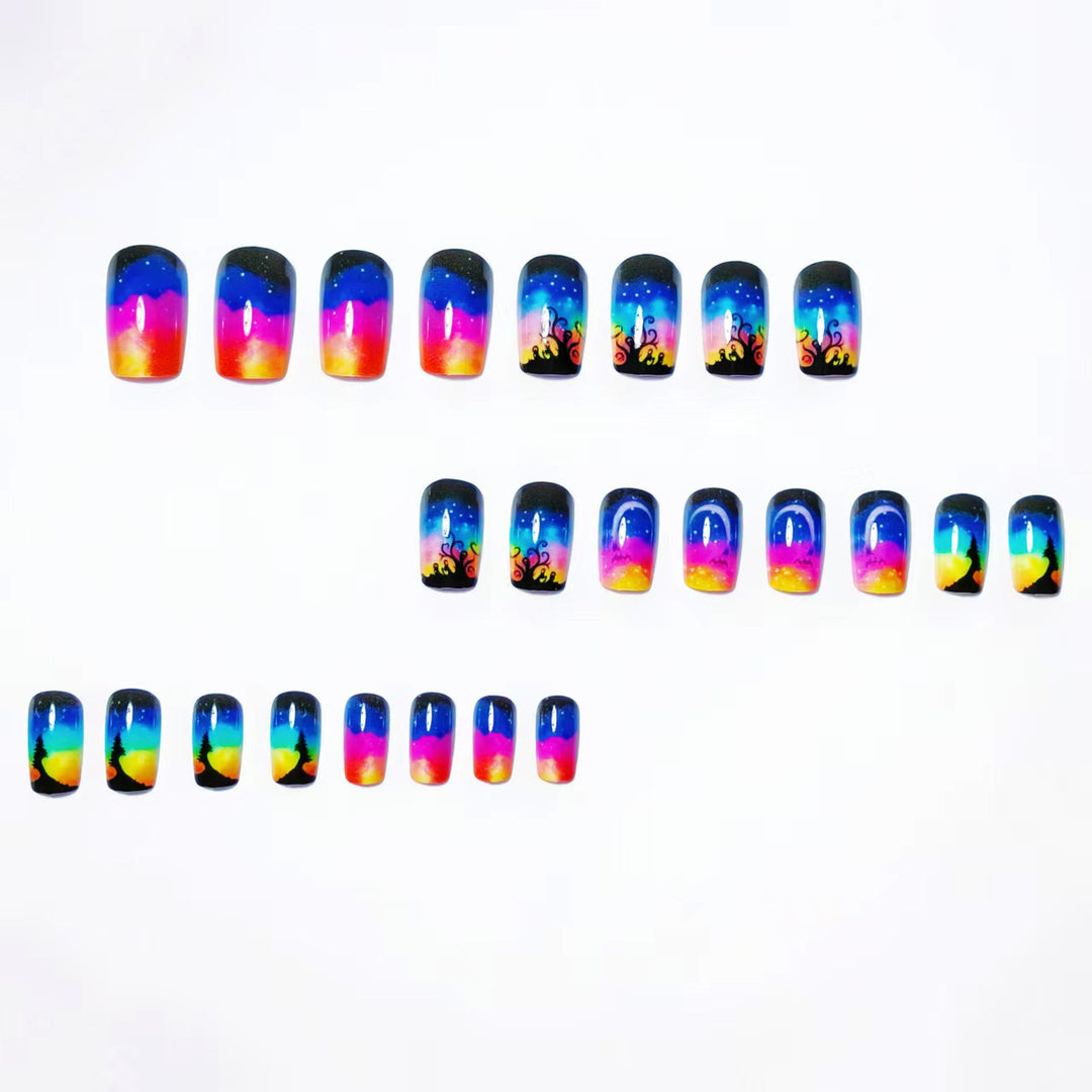 Glamorous nail design set Stornfield