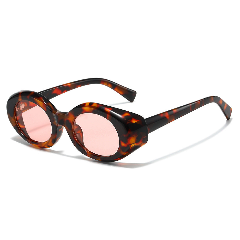 Oversized Geometric Sunglasses with Thick Frames Stornfield