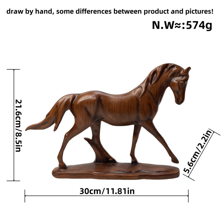 Artful Running Horse Sculpture Stornfield