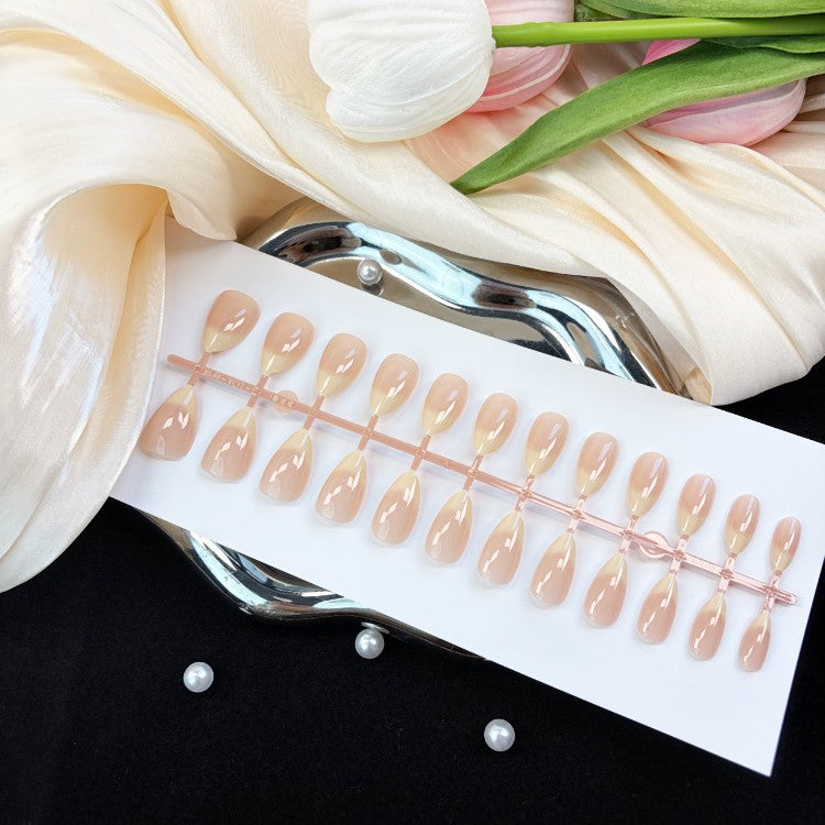 Natural Glossy Press-On Nail Set Stornfield