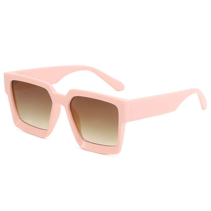 Ladies Oversized Sunglasses with Fashionable Transparent Frame Stornfield