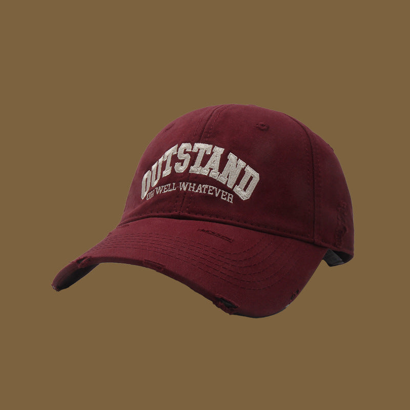 Unisex Distressed Casual Cap Stornfield