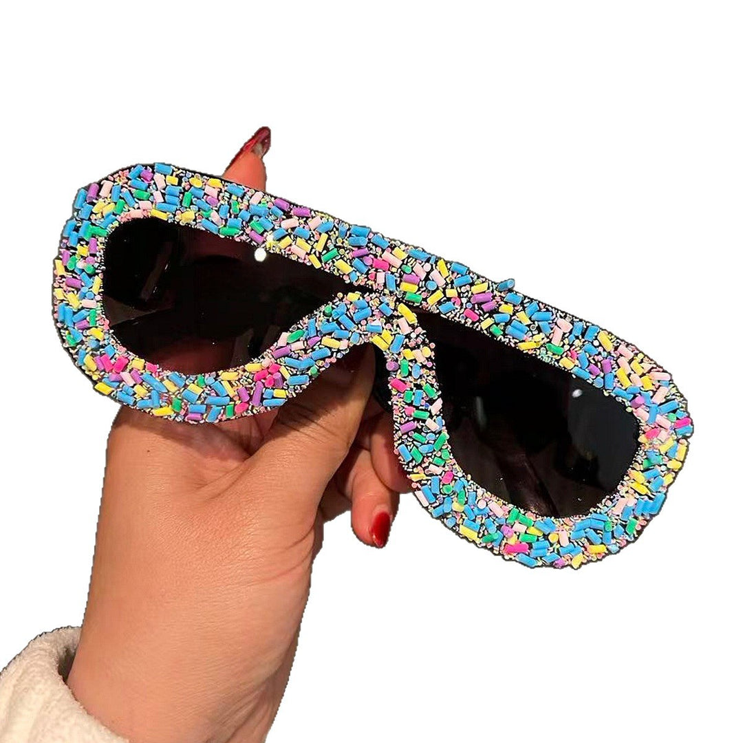 Women's trendy sunglasses with creative icing design Stornfield