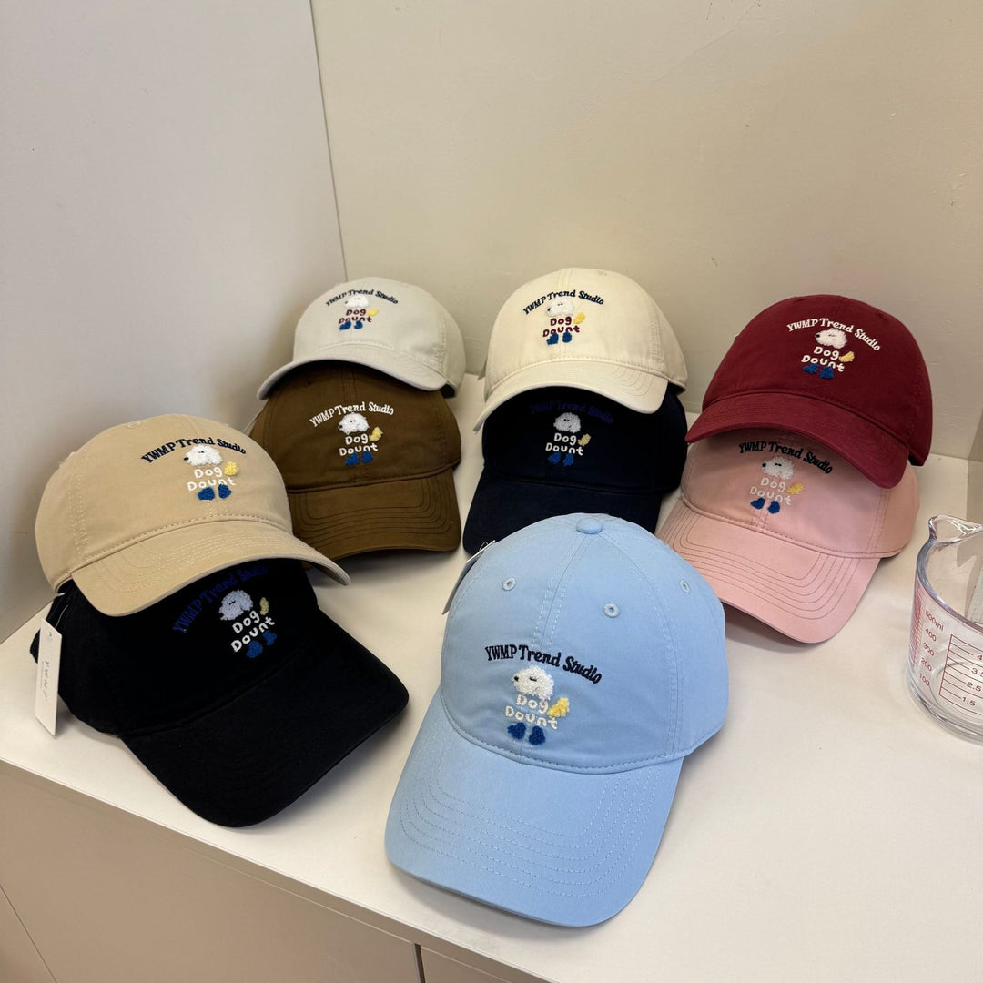 Unisex Embroidered Dog-Themed Baseball Cap Stornfield