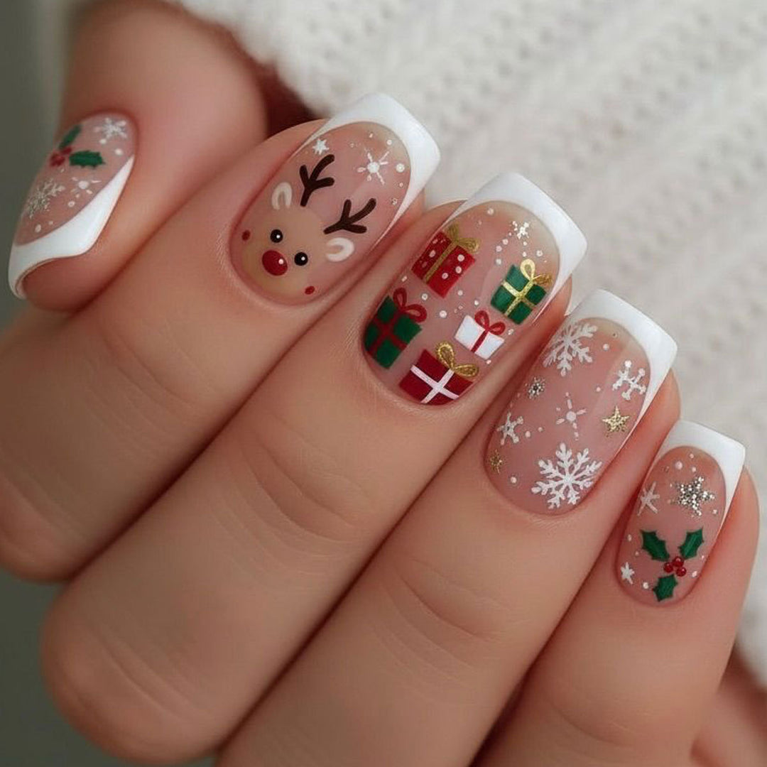 Festive Themed 3D Holiday Nail Art Set Stornfield