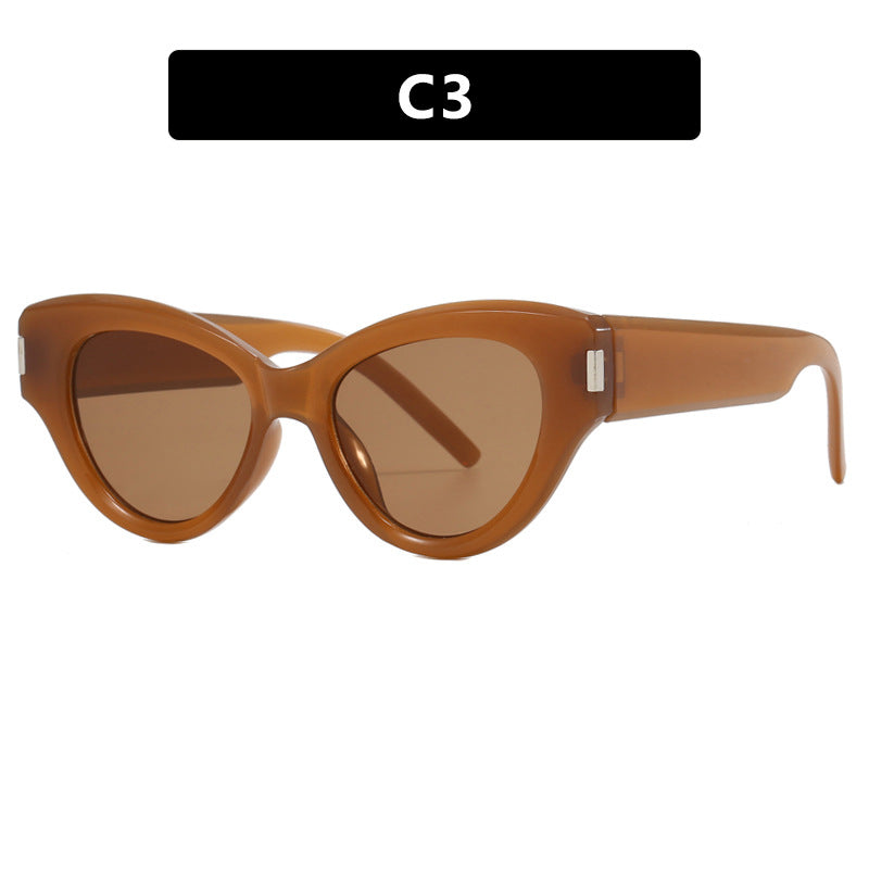 Ladies stylish Cat-Eye sunglasses with transparent frame Stornfield