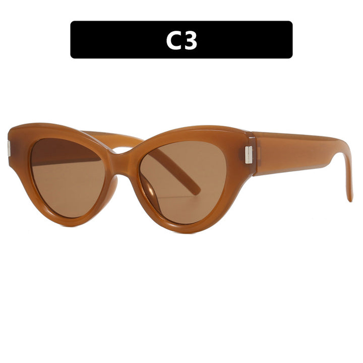 Ladies stylish Cat-Eye sunglasses with transparent frame Stornfield
