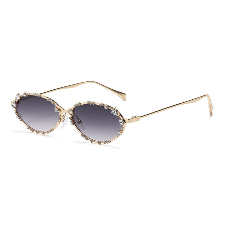 Women's extravagant oversized sunglasses with futuristic design Stornfield