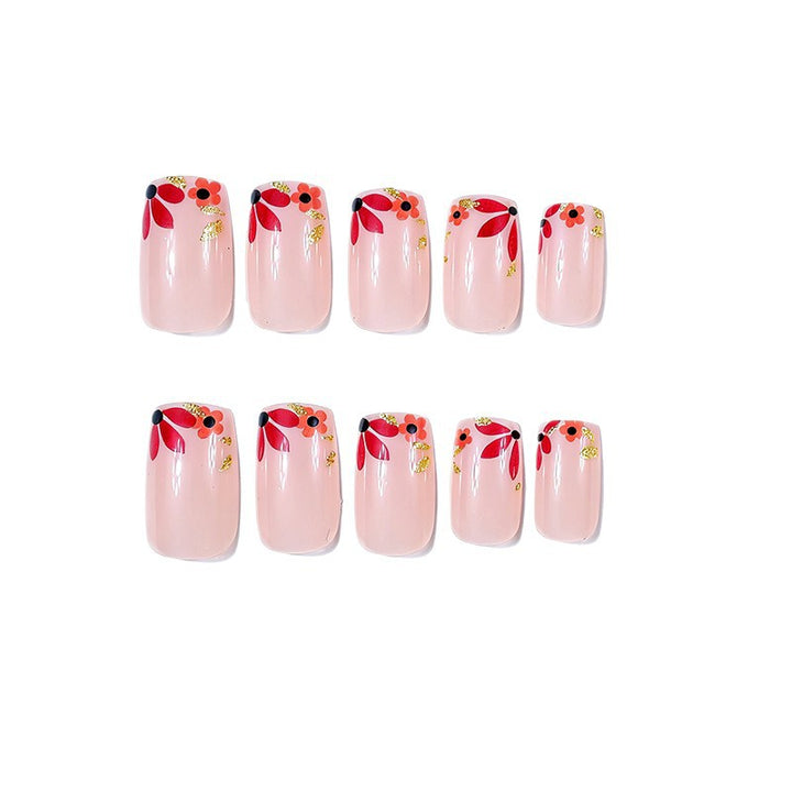 Floral Design Nail Art Enhancements Stornfield