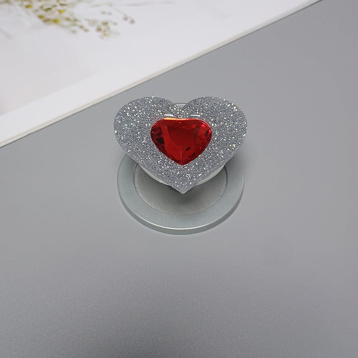 Decorative Heart-Shaped Phone Grip Stornfield