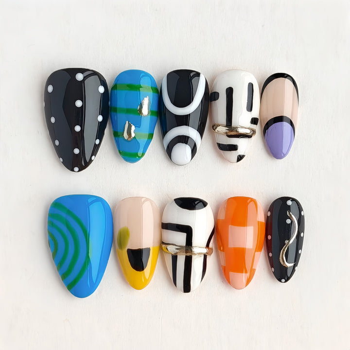 Creative Nail Art in Modern Graphic Design Stornfield