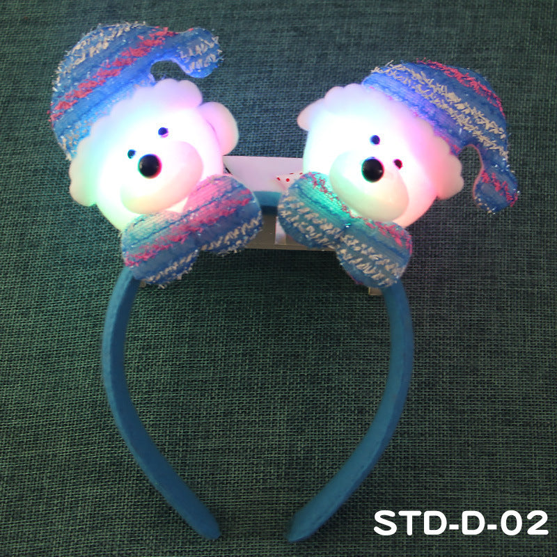 Decorative Holiday Antler Headband