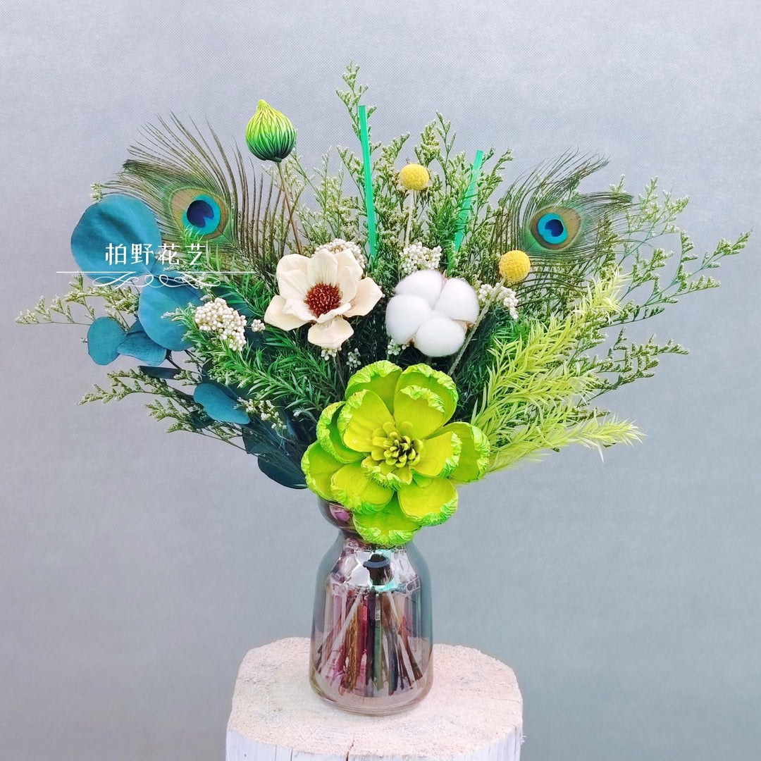 Charming Dried Floral Arrangement