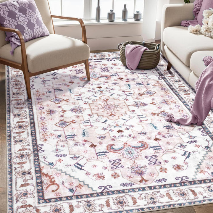 Floral Pattern Area Rug