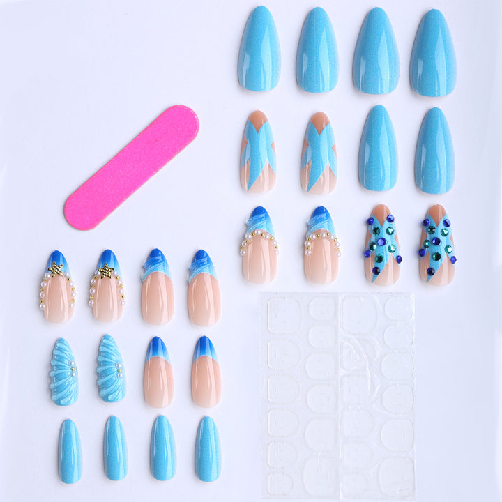 Artificial nails in maritime design with 3D elements Stornfield