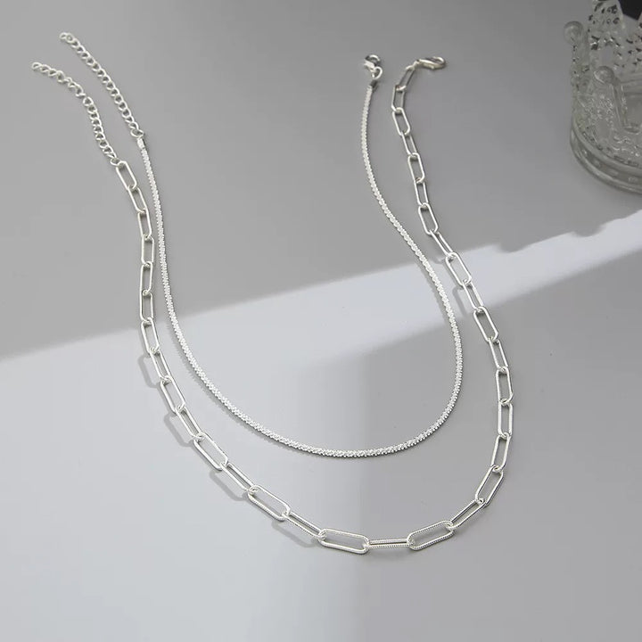 Layered Chain Link Necklace Stornfield