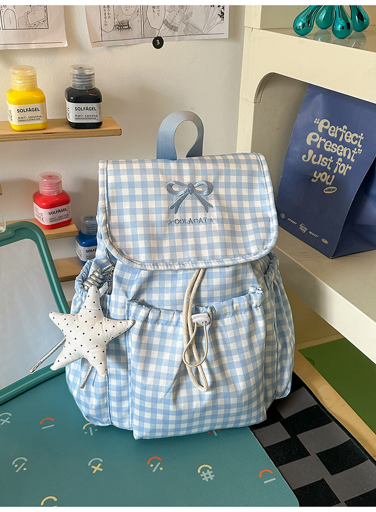 Trendy Drawstring Casual Backpack Stornfield