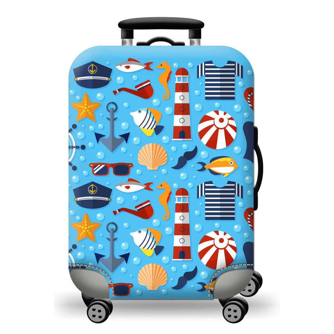 Hard Shell Luggage with Earth Design Stornfield