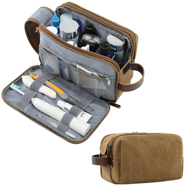 Durable Canvas Utility Toiletry Bag