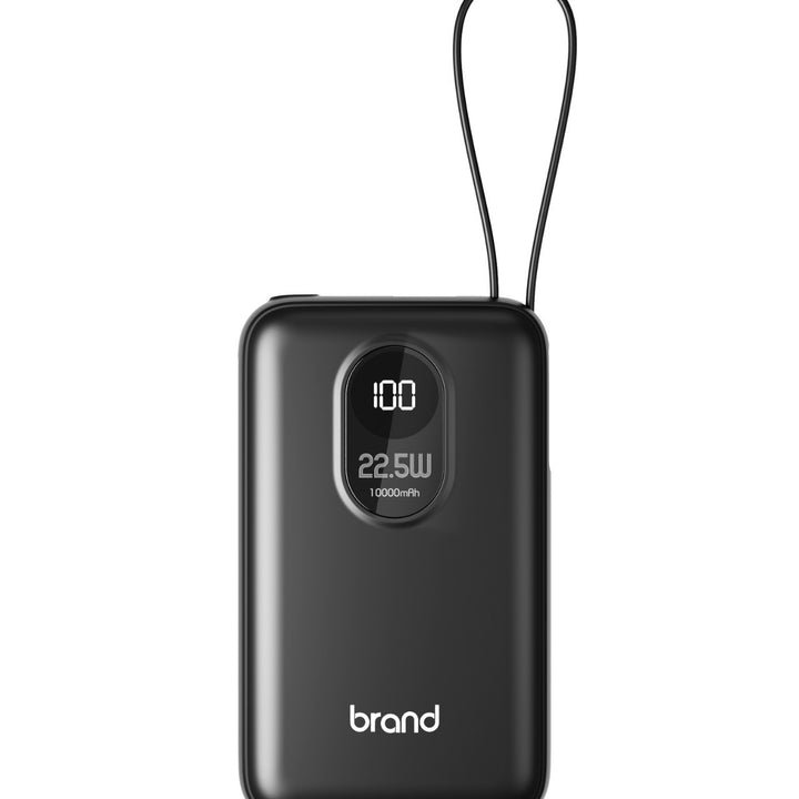 Portable Power Bank with Digital Charge Indicator and Intelligent Charging Port Stornfield