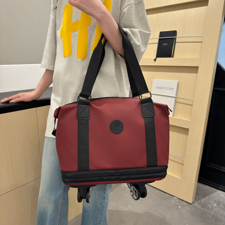 Rolling Utility Travel Tote