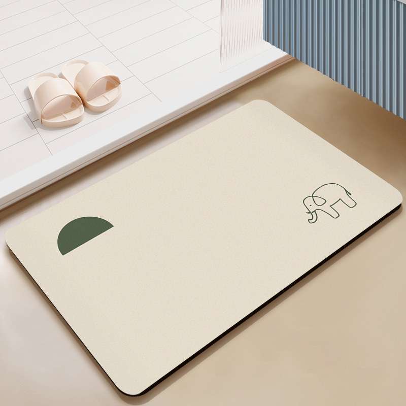 Cute Dog-Themed Floor Mat