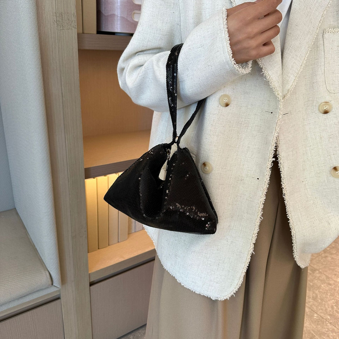 Shimmering Sequin Evening Handbag