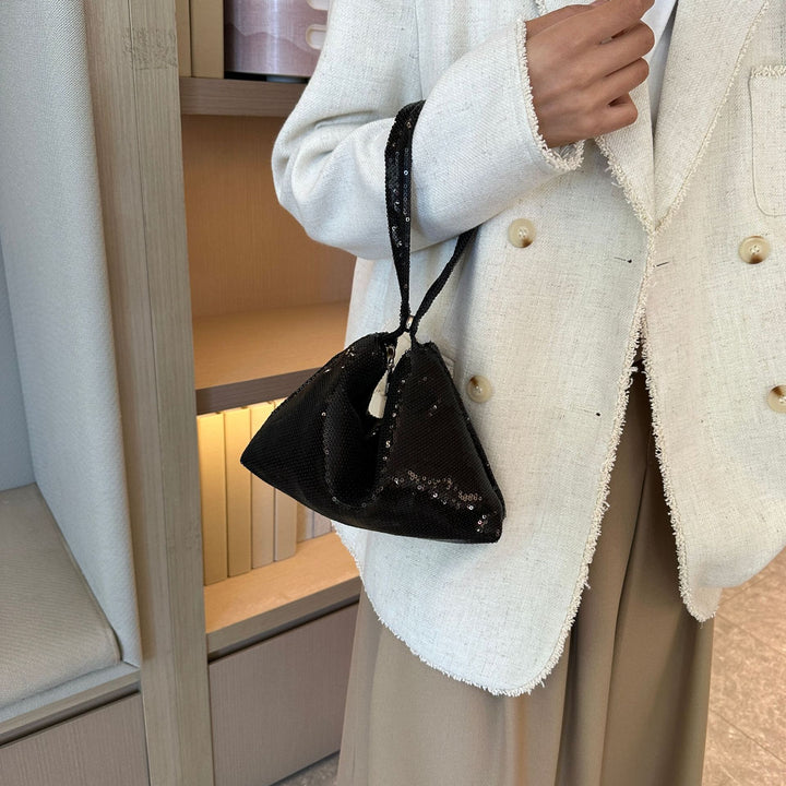 Shimmering Sequin Evening Handbag