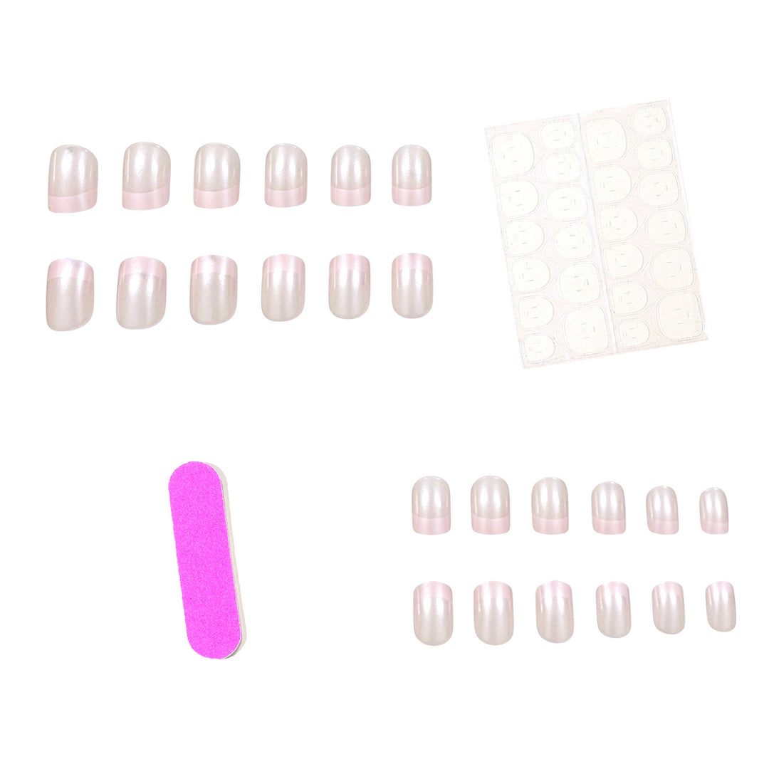 Premium French Tip Nail Extensions Stornfield