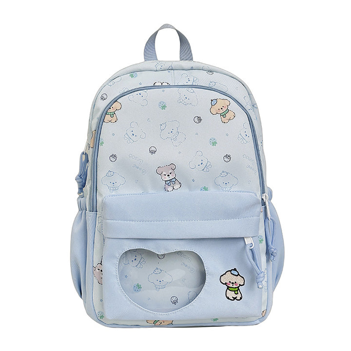 Backpack with Creative Music and Animal Motif Stornfield