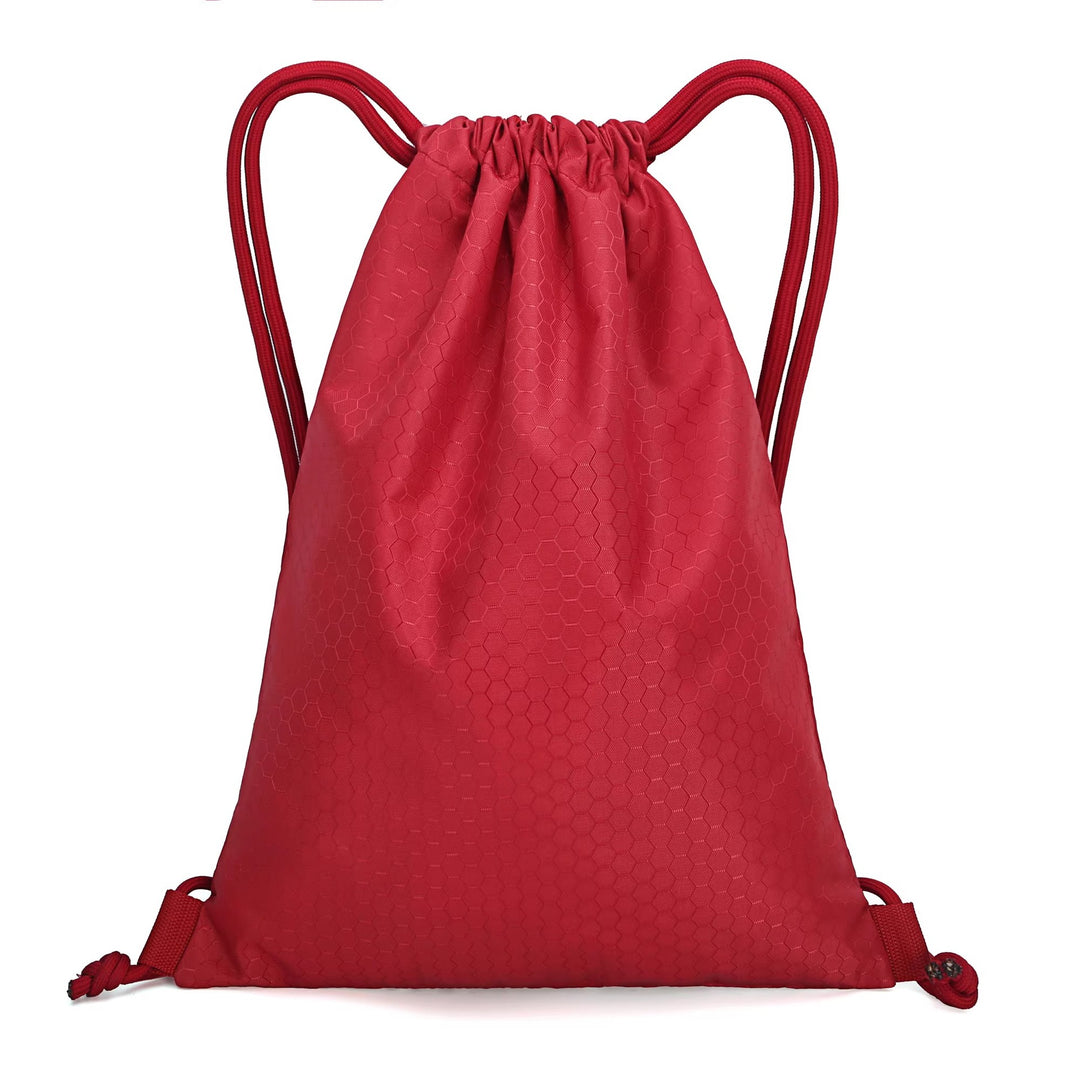 Honeycomb Texture Drawstring Backpack Stornfield