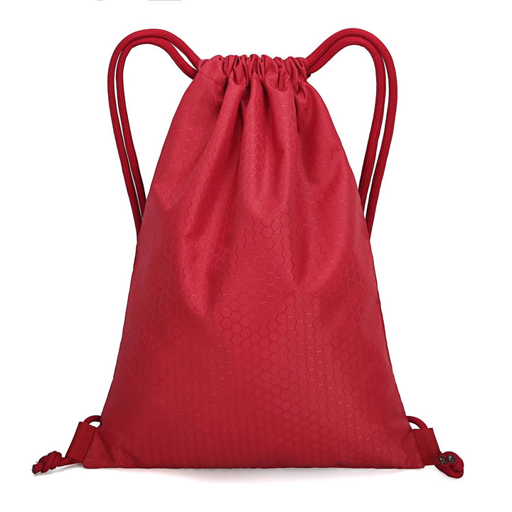 Honeycomb Texture Drawstring Backpack Stornfield