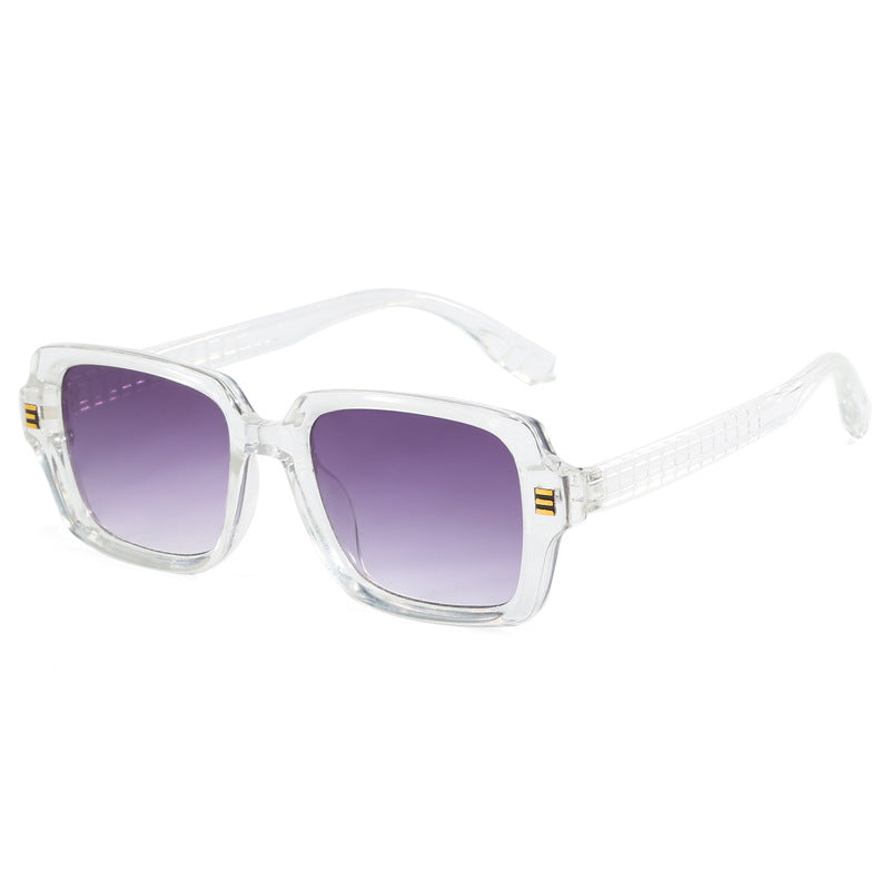 Women's fashionable square sunglasses with textured frame Stornfield