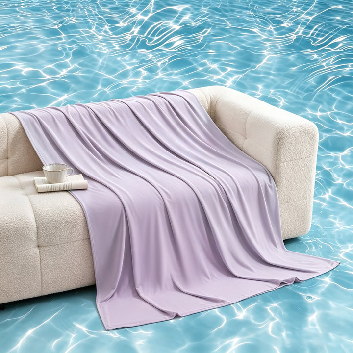Unisex nan extra soft stretch sofa blanket made of microfiber as a versatile sofa cover Stornfield