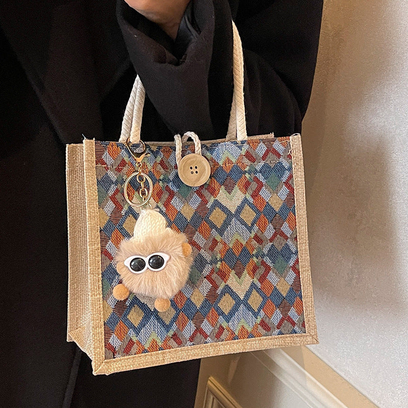Handcrafted Bohemian Tote Bag