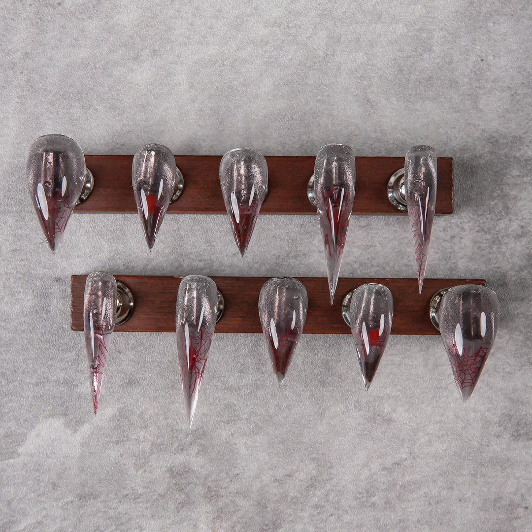 Decorative Stiletto Nail Tips