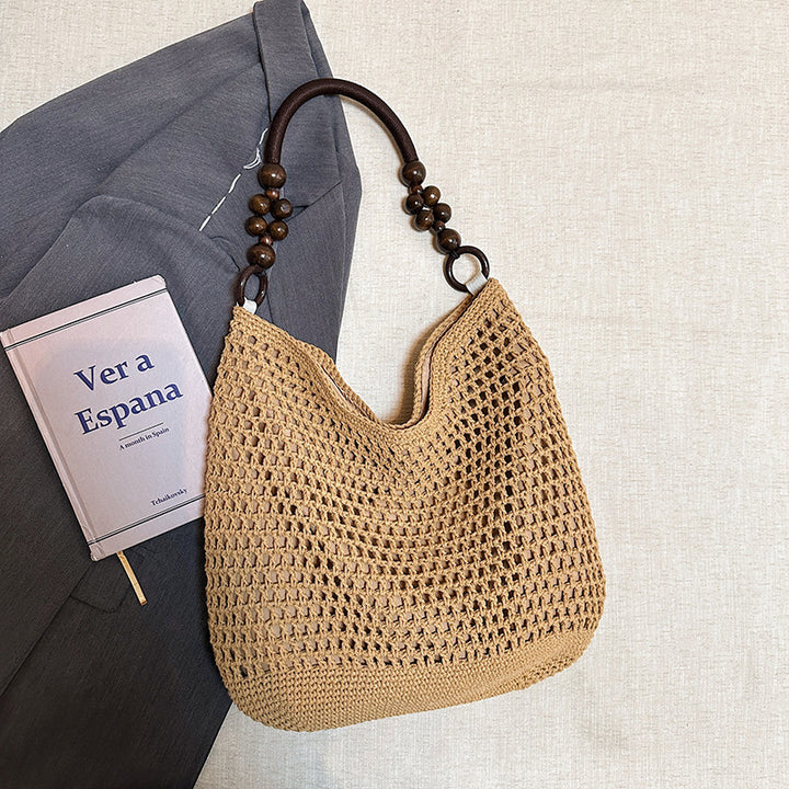 Bohemian Handcrafted Crochet Tote Bag