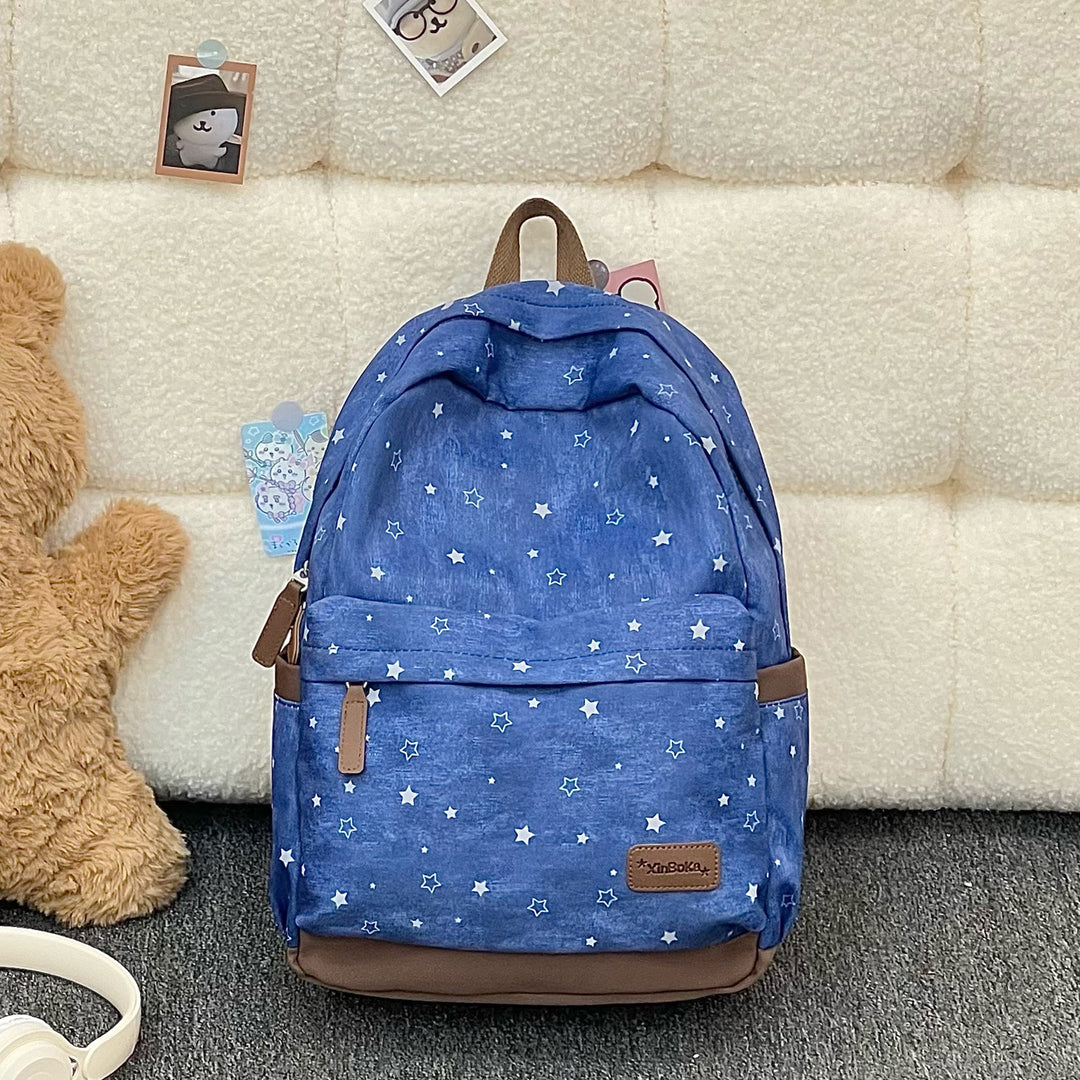 Star-Patterned Casual Backpack Stornfield 1791204559