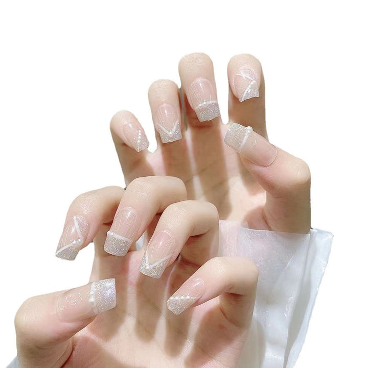 Elegant Press-On Nail Set Stornfield