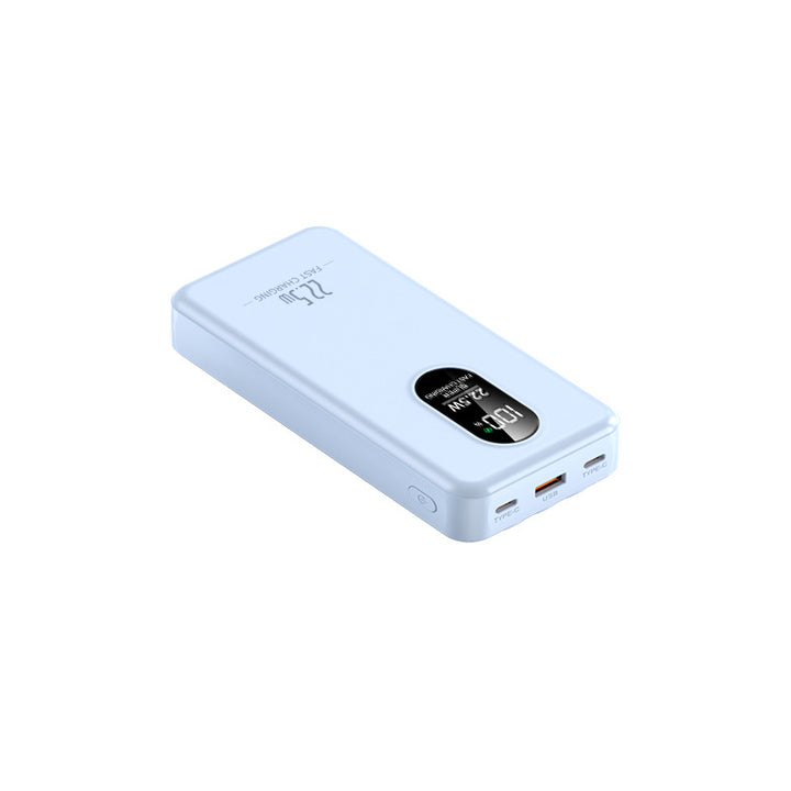 Compact power bank with integrated multi-function charging display Stornfield