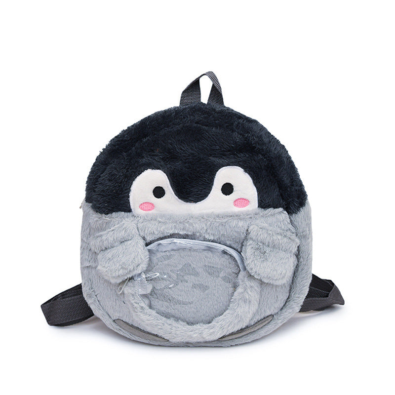 Plush Backpack in Penguin Design Stornfield