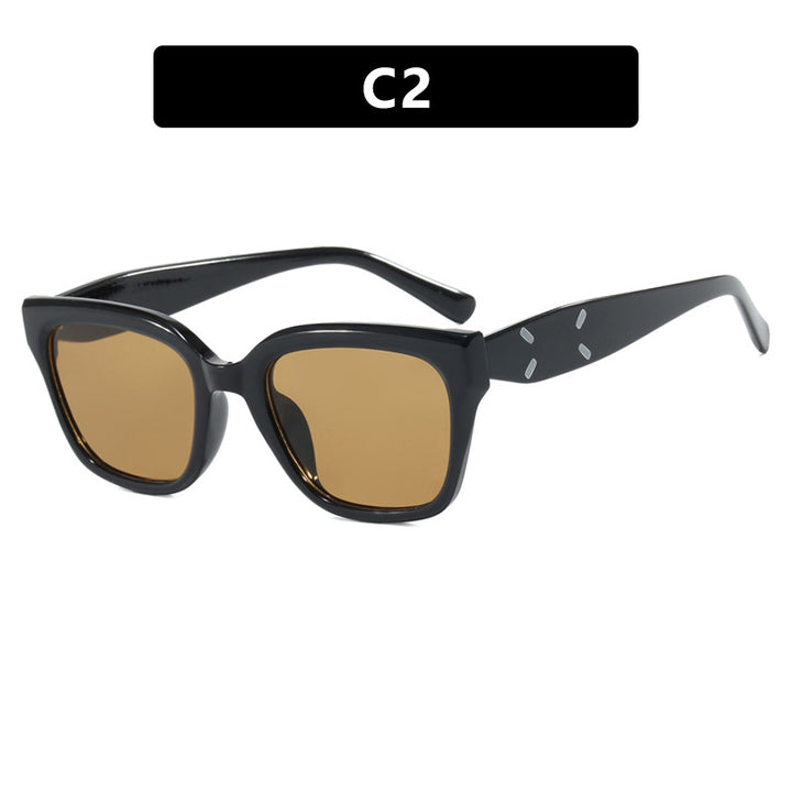 Women's fashionable square sunglasses with UV protection and elegant plastic frame Stornfield