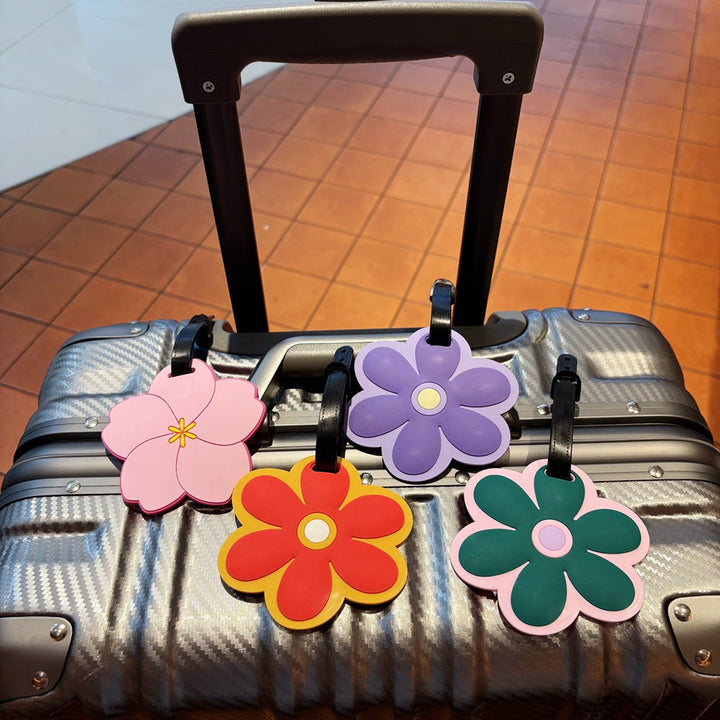 Floral Silicone Luggage Tag Stornfield