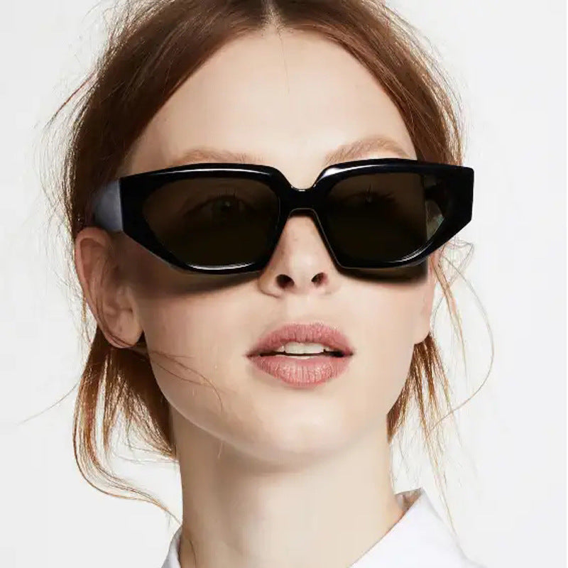 Ladies Fashion Sunglasses in Innovative Polygonal Design Stornfield