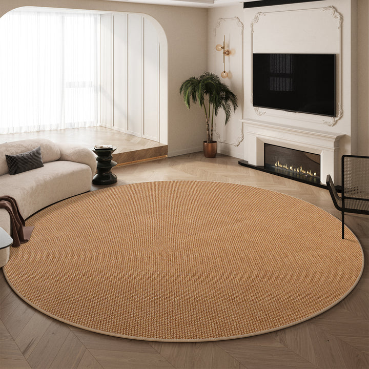 Natural Fiber Round Area Rug