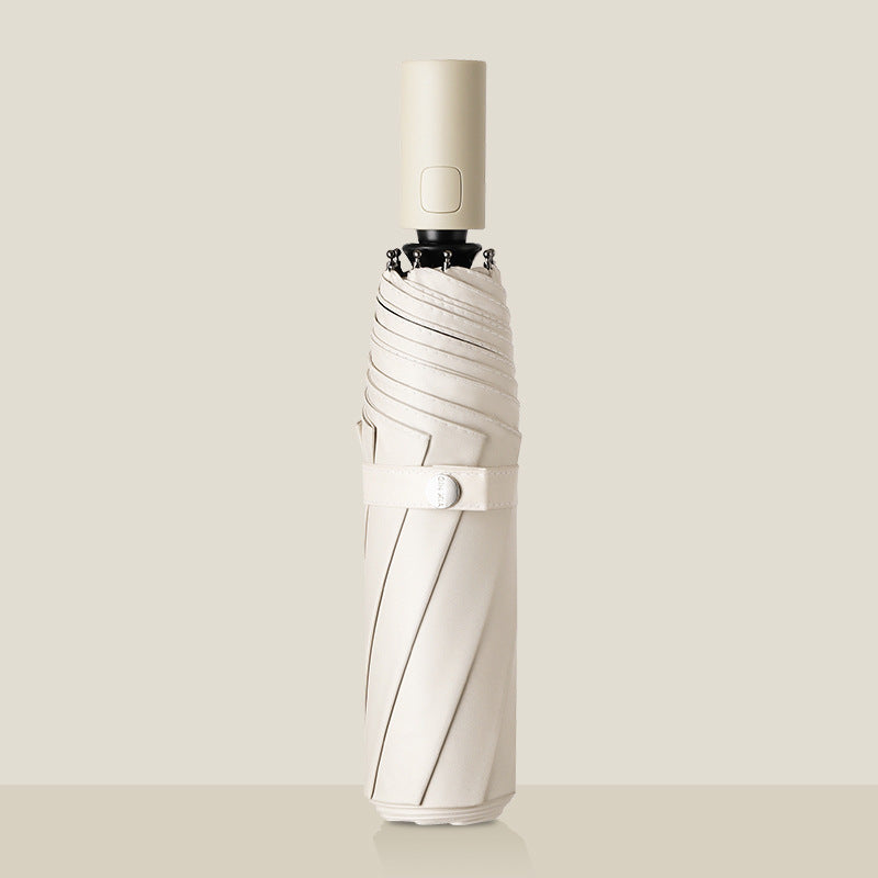 Ladies Automatic Folding Umbrella with Ergonomic Design and Wind Resistant Technology Stornfield