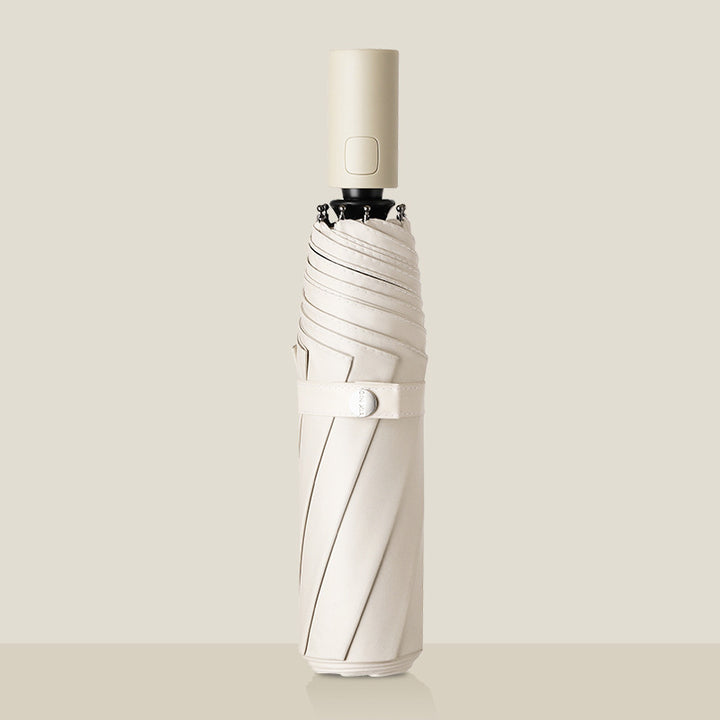 Ladies Automatic Folding Umbrella with Ergonomic Design and Wind Resistant Technology Stornfield